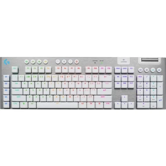 Logitech G915 X Lightspeed Wireless Gaming Keyboard - White - Tactile